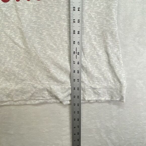 Jaclyn Intimates shirt womens S Christmas Naughty but Nice soft leisure pj top - Picture 3 of 9